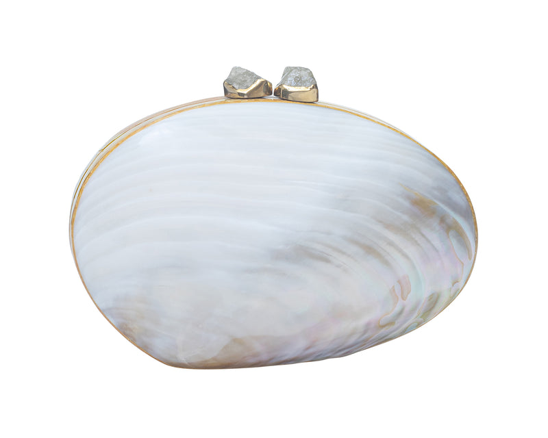 Ariel Clutch in White