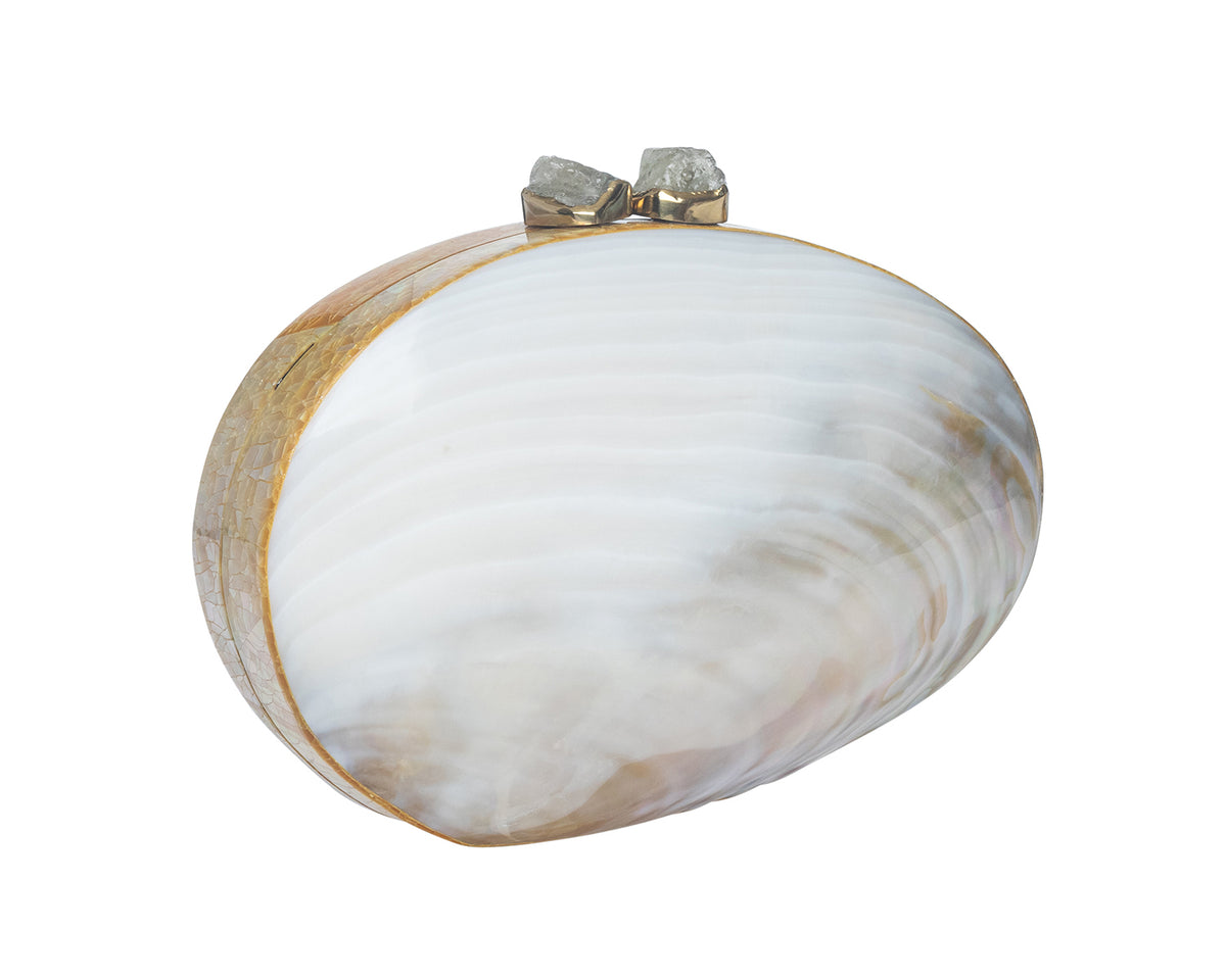 Ariel Clutch in White
