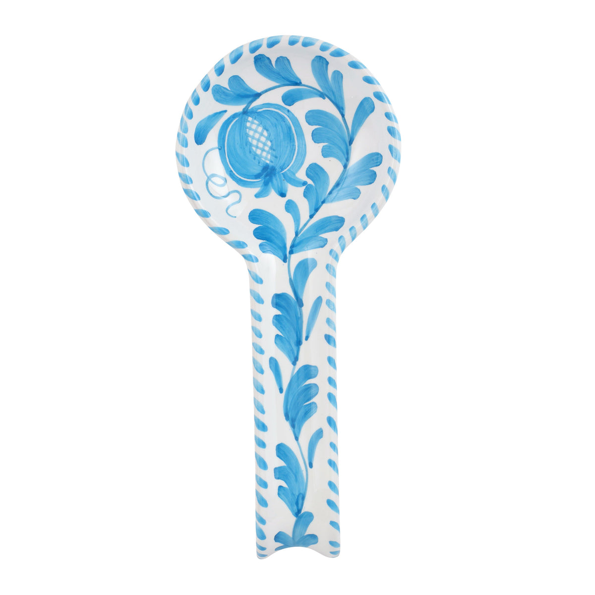 Arezzo Aqua Spoon Rest in Aqua