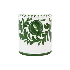 Arezzo Green Utensil Holder in Green