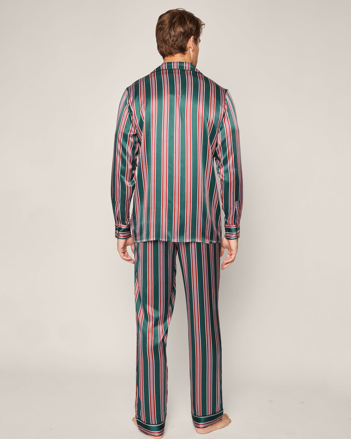 Men’s Silk Pajama Lancaster Stripe in Lancaster Stripe