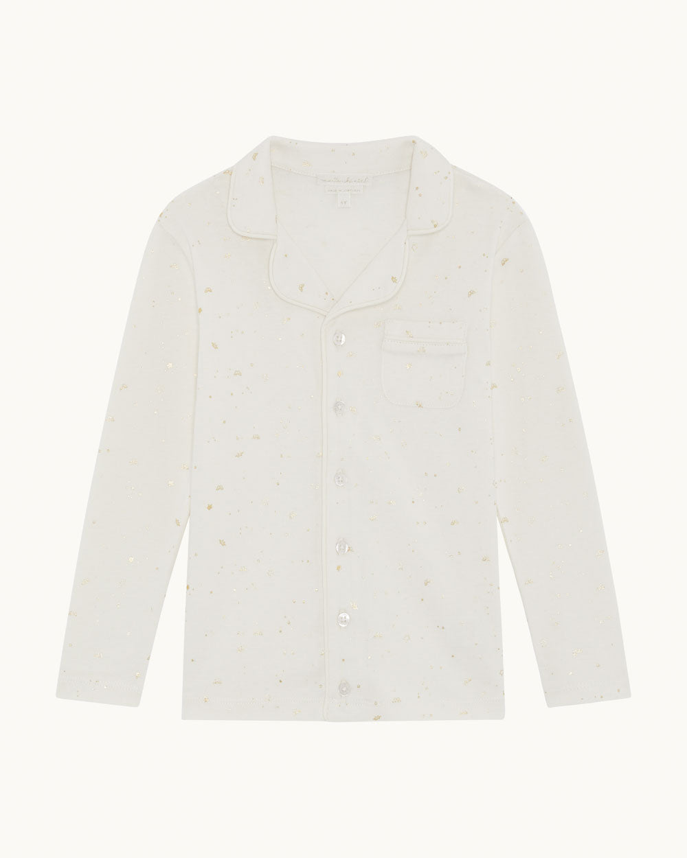 Aspen Star & Crown Child Pyjama in Natural