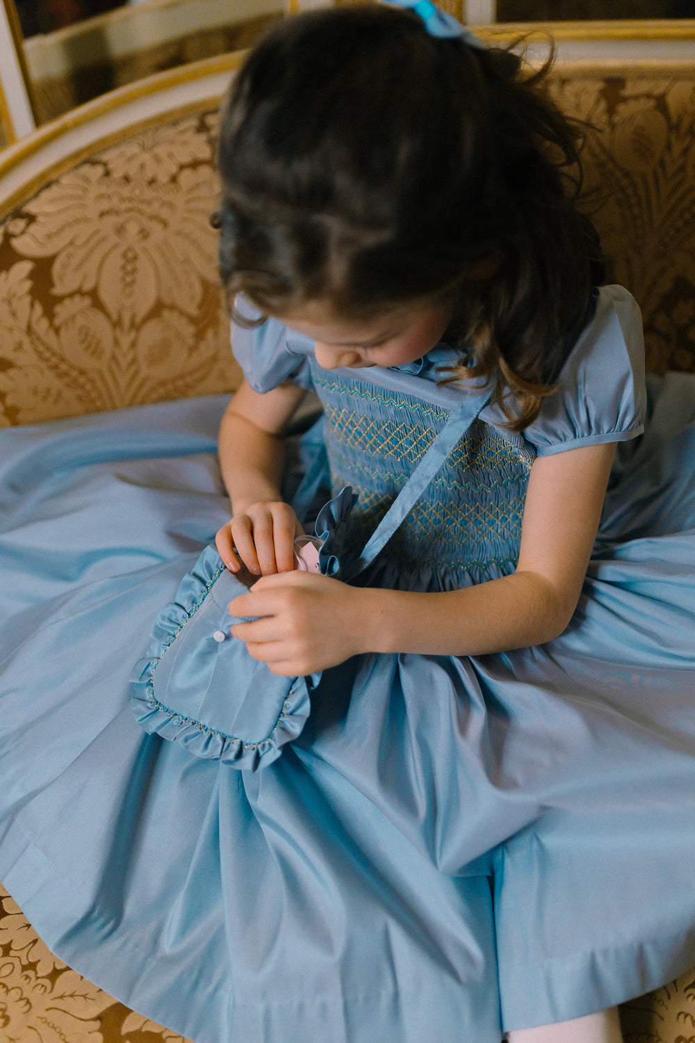 Astrid Blue Purse