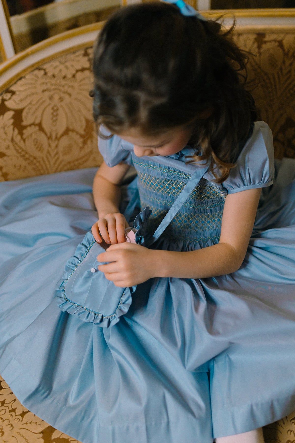 Astrid Blue Purse