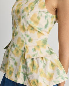 Astrid Top in Butter Multi