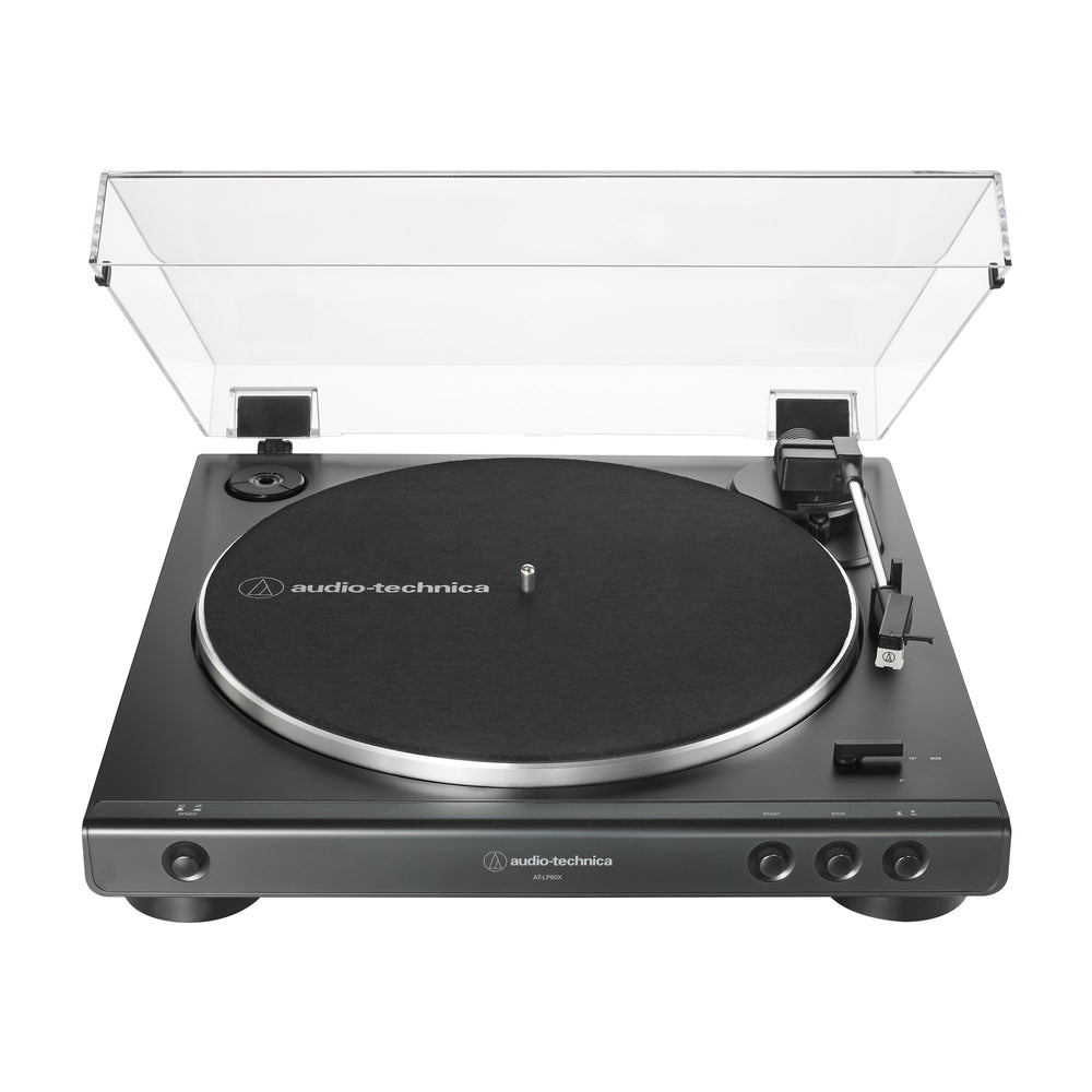 Fully Automatic Belt-Drive Stereo Turntable in Black