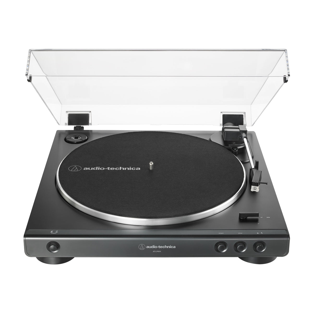 Fully Automatic Belt-Drive Stereo Turntable in Black