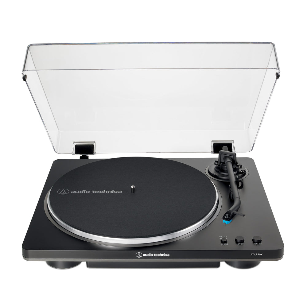 Fully Automatic Belt-Drive Turntable in Black