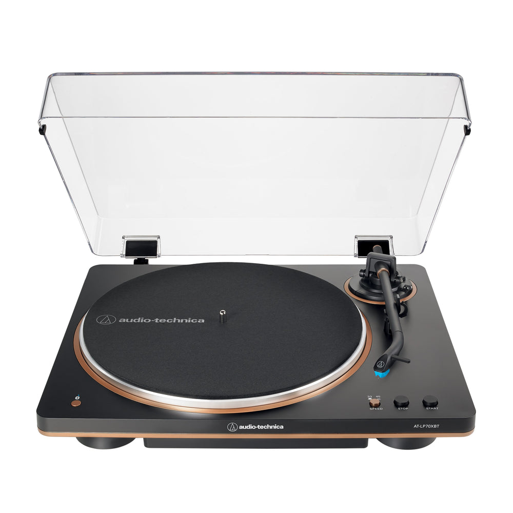 LP70X BT Fully Automatic Wireless Belt-Drive Turntable in Black/Bronze