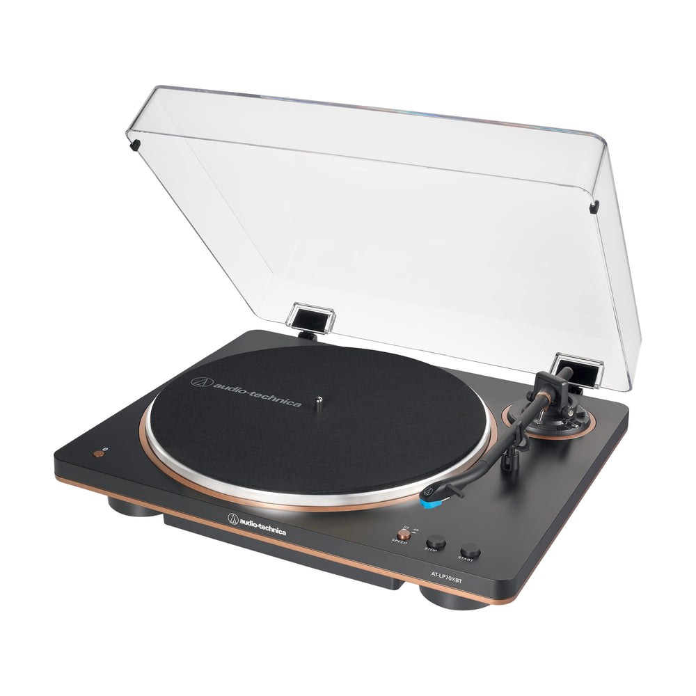LP70X BT Fully Automatic Wireless Belt-Drive Turntable in Black/Bronze