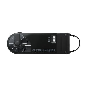 Sound Burger Portable Bluetooth Turntable in Black