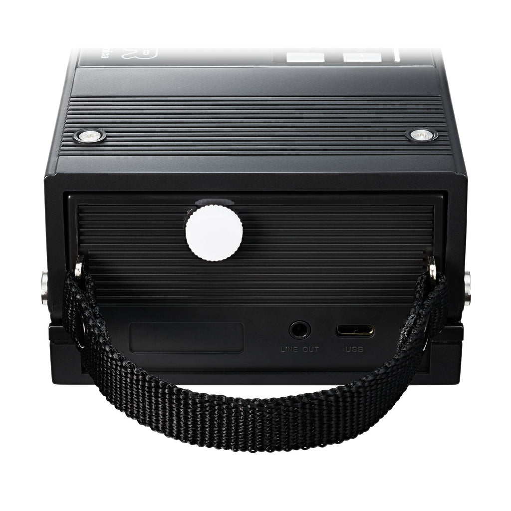 Sound Burger Portable Bluetooth Turntable in Black