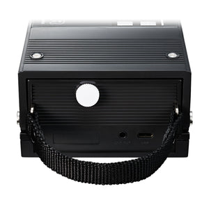 Sound Burger Portable Bluetooth Turntable in Black
