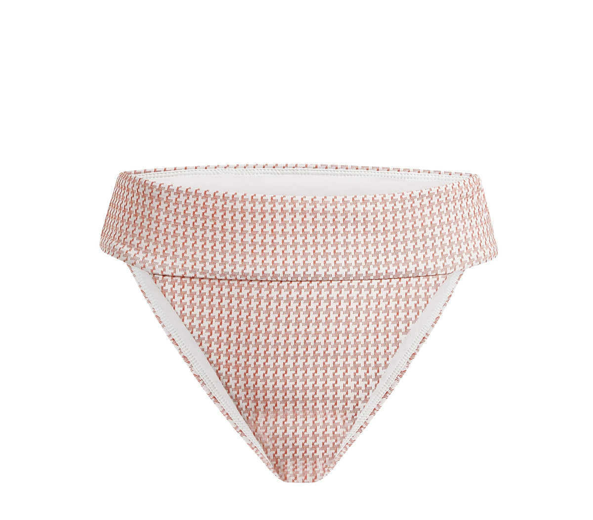 The Wide Band Cheeky Bottom in Houndstooth Koi