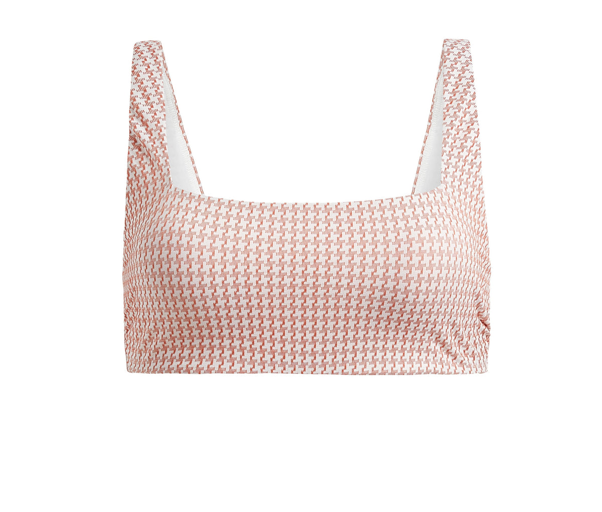 The Rye Bikini Top in Houndstooth Koi