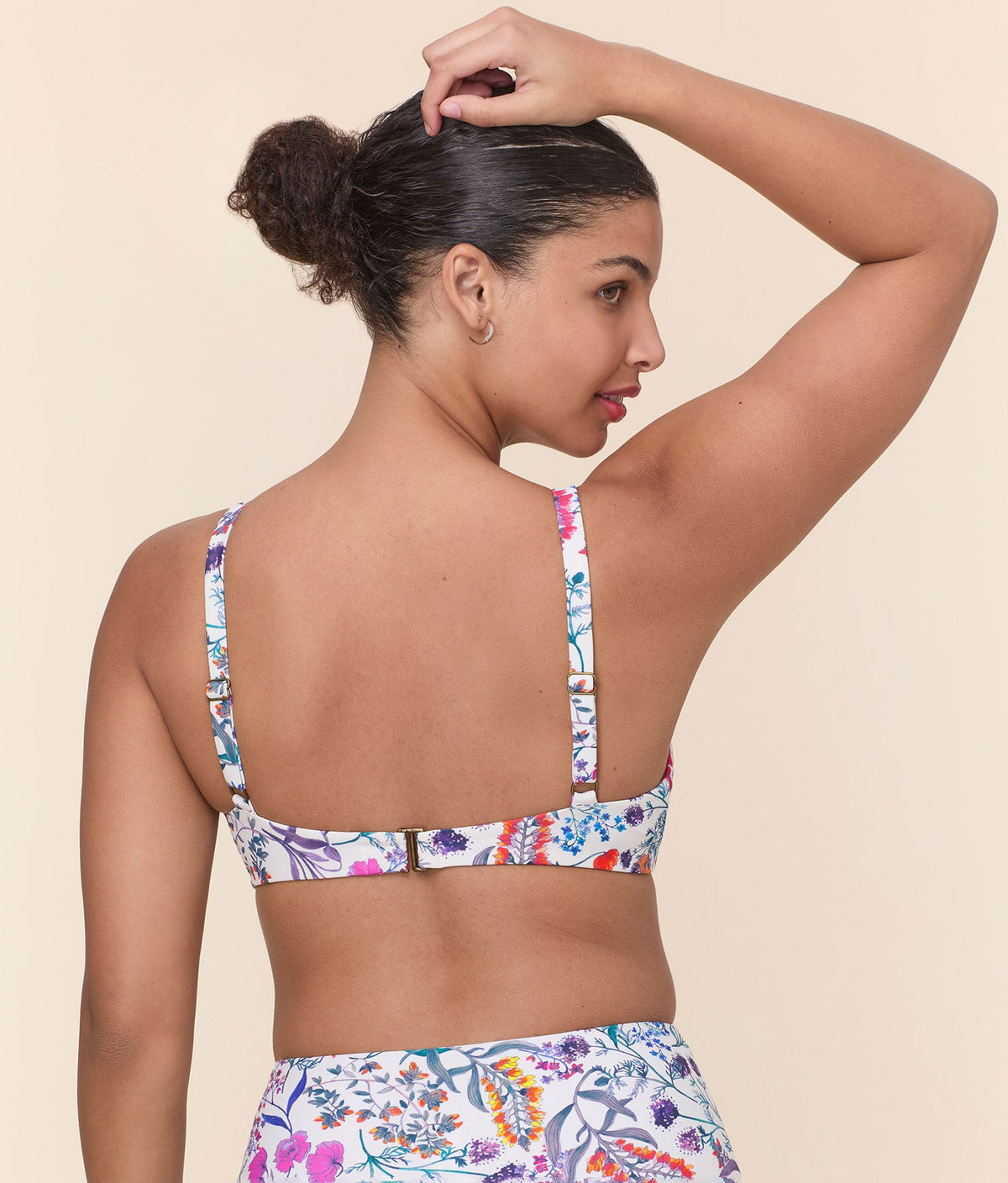 The Mila Bikini Top in Botanical Floral