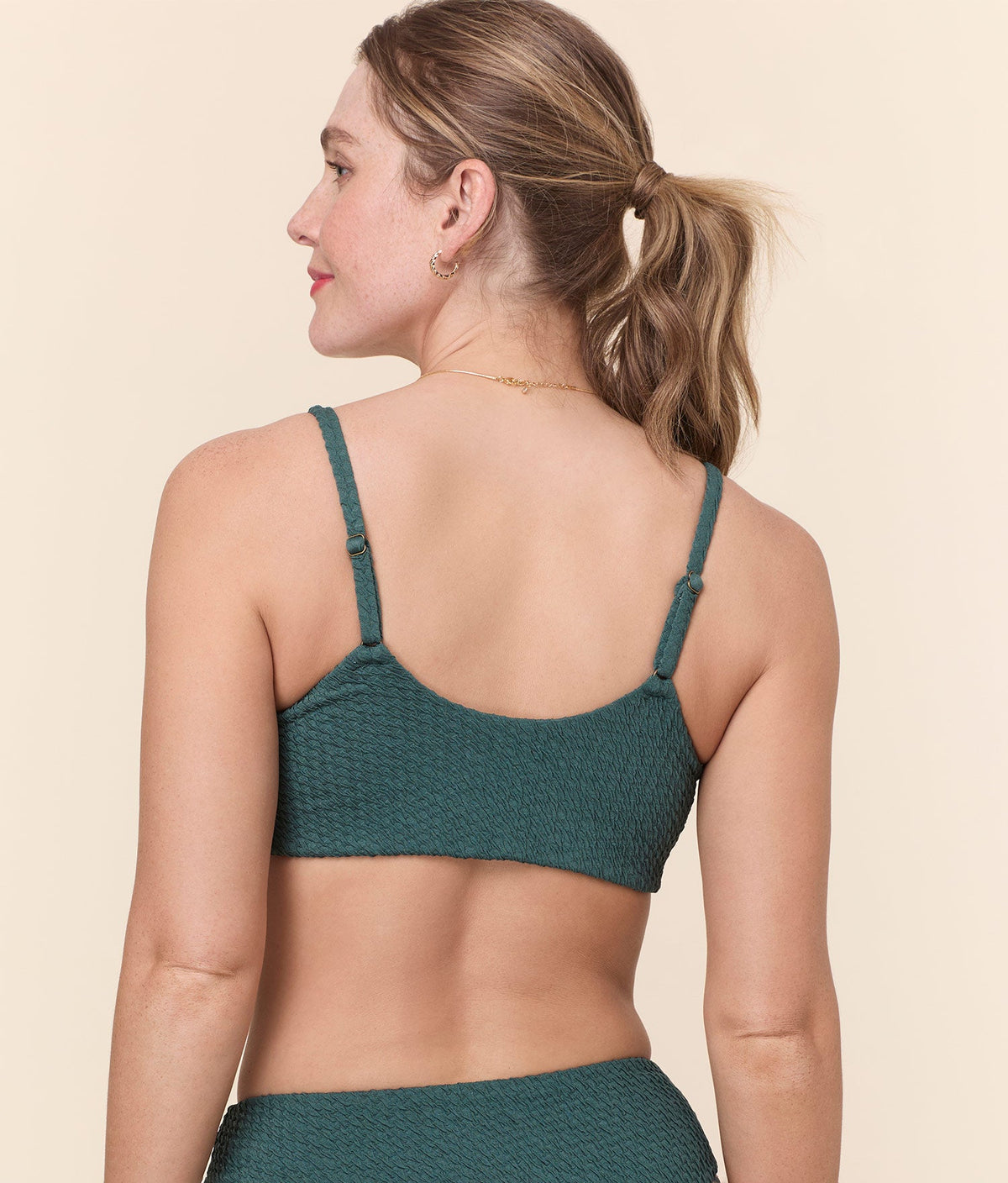 The Maui Bikini Top in Seaweed