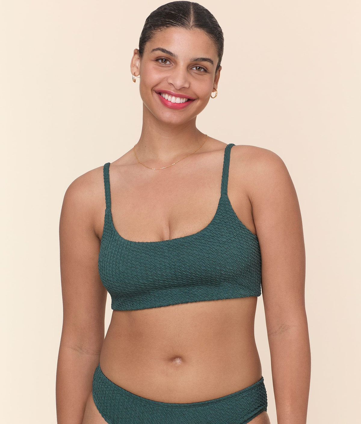 The Maui Bikini Top in Seaweed