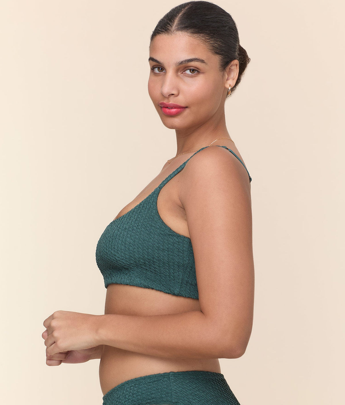 The Maui Bikini Top in Seaweed