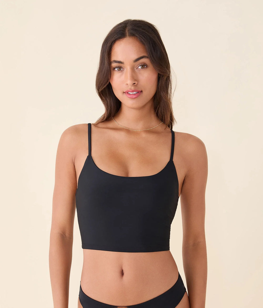 The Amalfi Tankini - Black