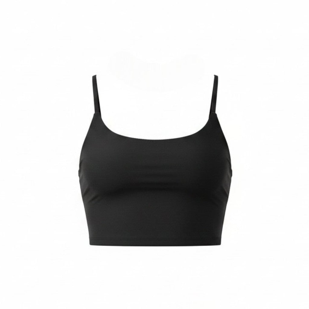 The Amalfi Tankini in Eco Nylon Black