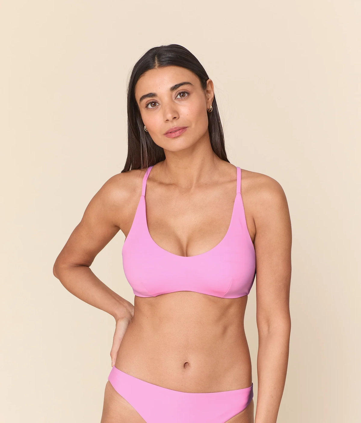 The Essex Bikini Top - Rosebloom