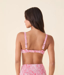 The Dorset Bikini Top - Peachy