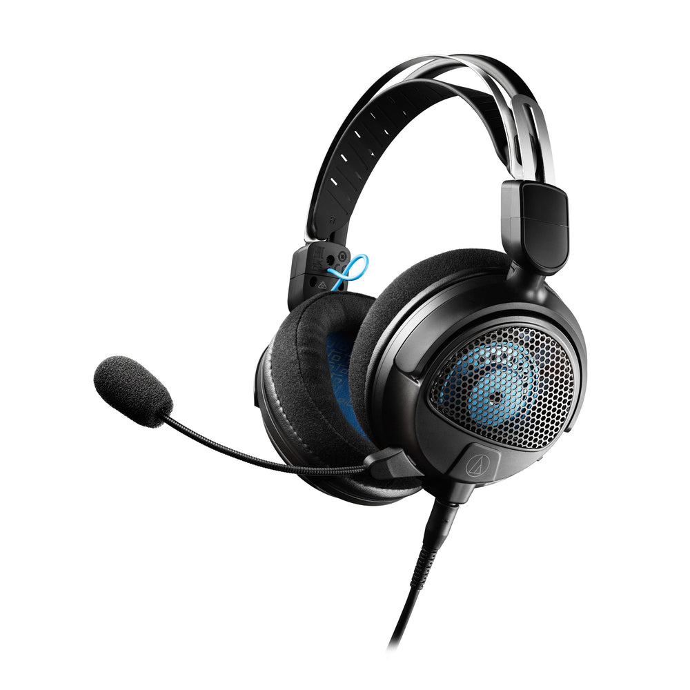 High-Fidelity Open-Back Wired Gaming Headset in Black