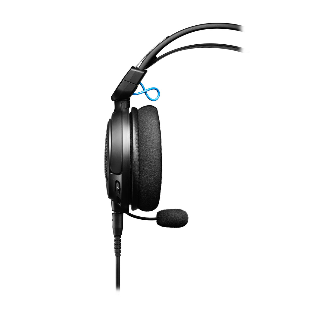 High-Fidelity Open-Back Wired Gaming Headset in Black