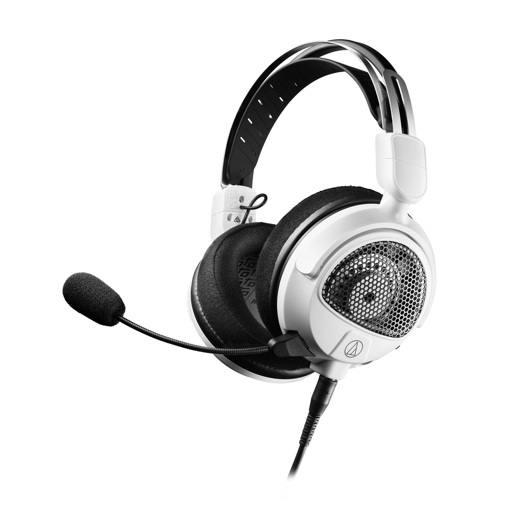 High-Fidelity Open-Back Wired Gaming Headset in White