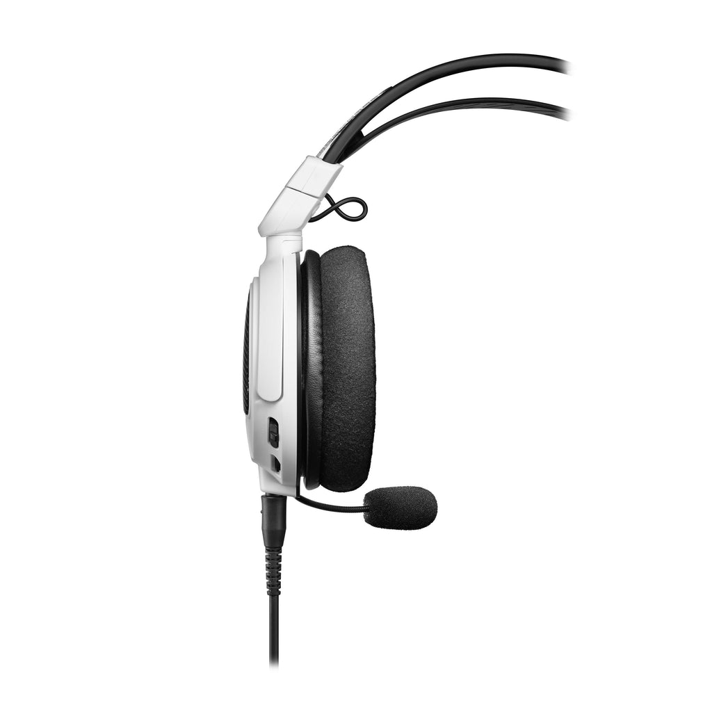 High-Fidelity Open-Back Wired Gaming Headset in White