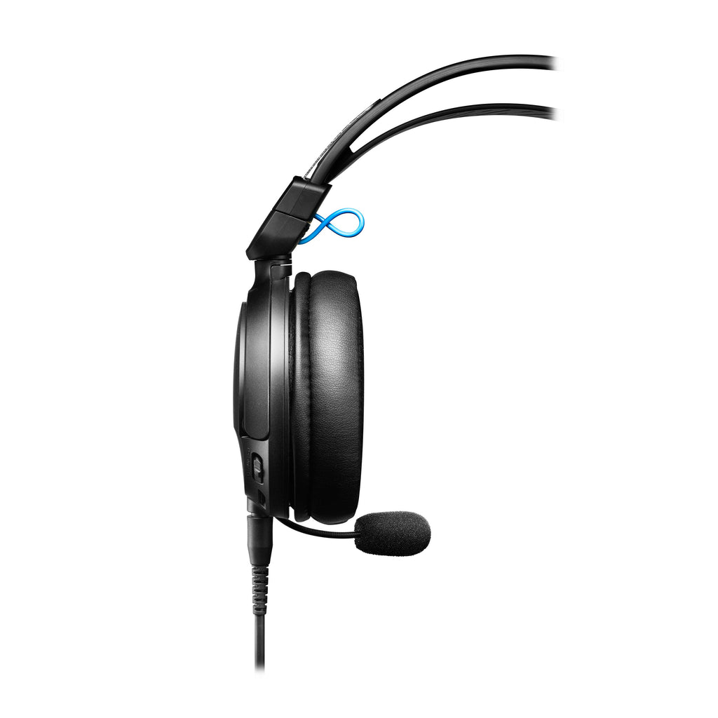 High-Fidelity Closed-Back Wired Gaming Headset in Black