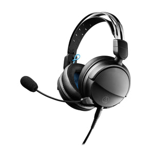 High-Fidelity Closed-Back Wired Gaming Headset in Black