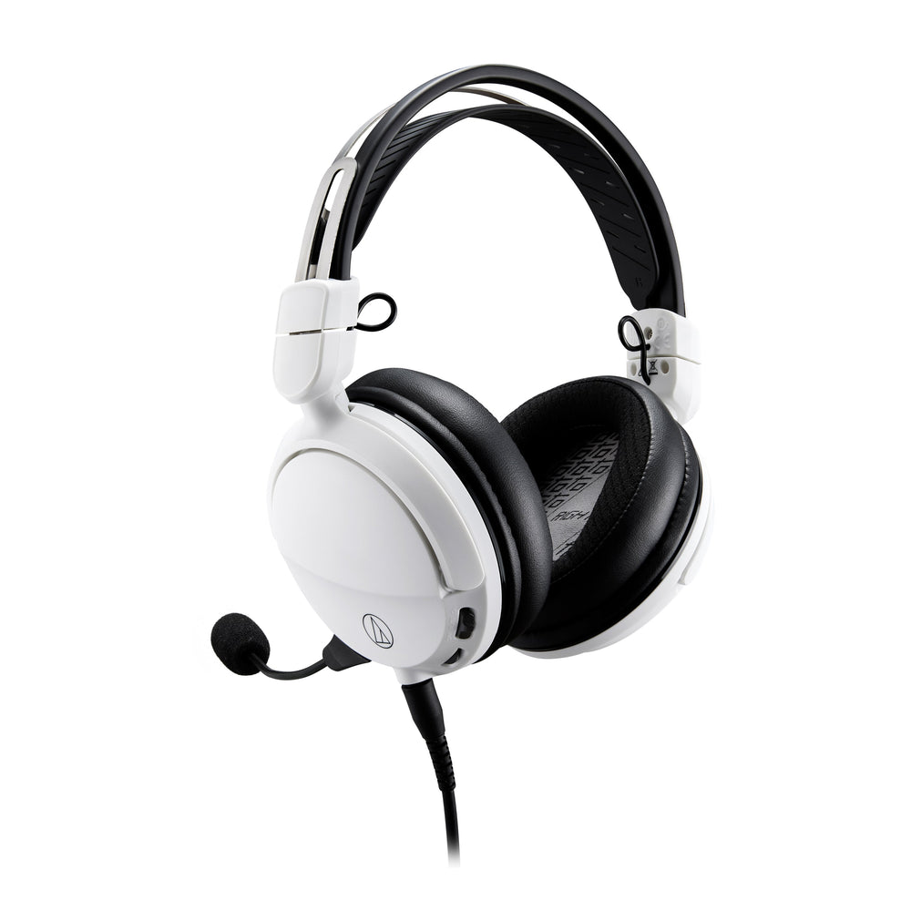 High-Fidelity Closed-Back Wired Gaming Headset in White