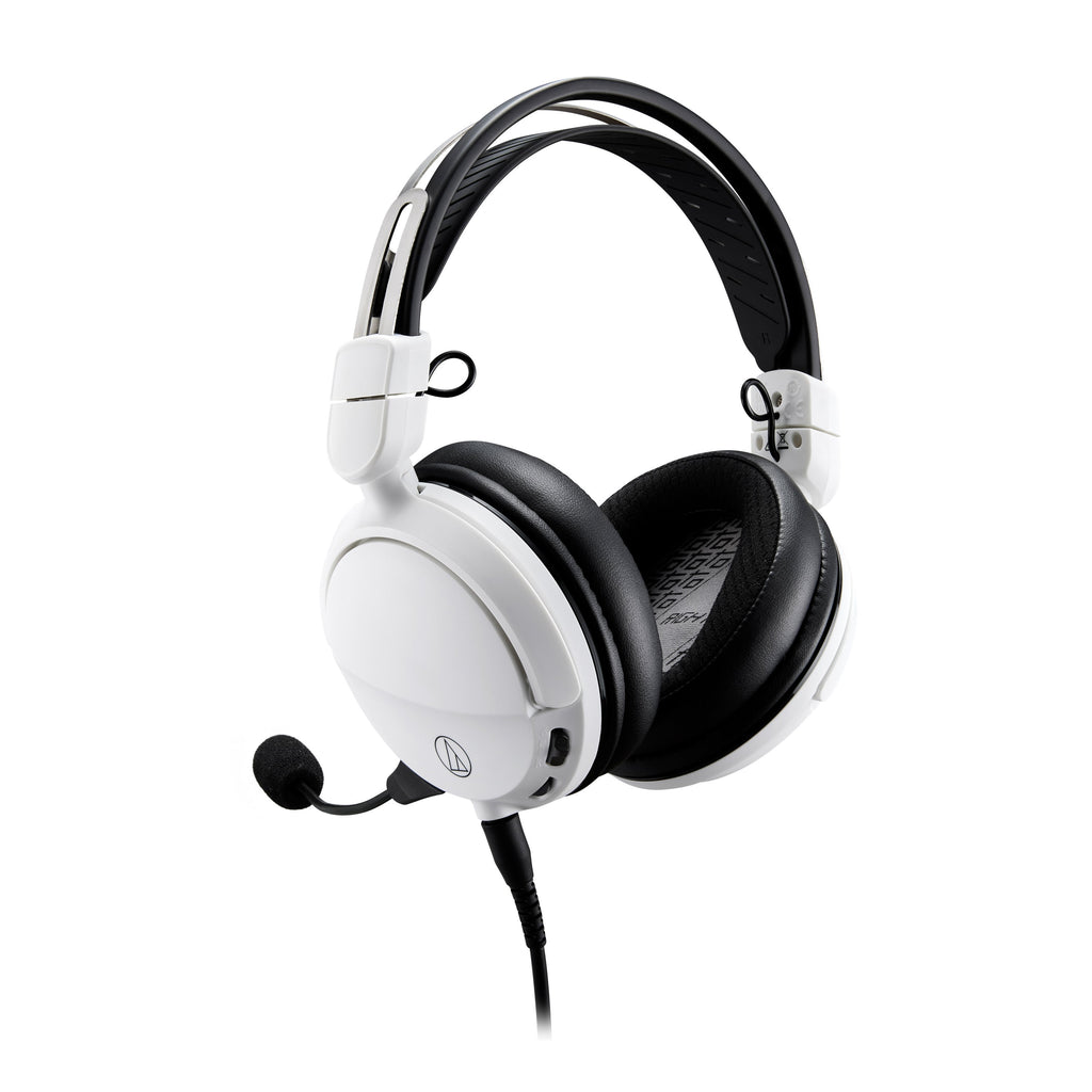 High-Fidelity Closed-Back Wired Gaming Headset in White
