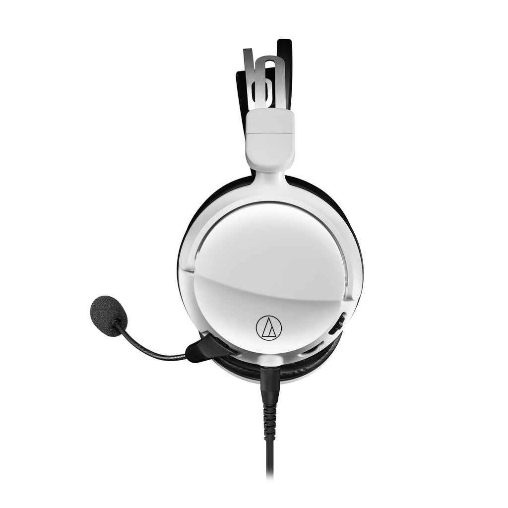 High-Fidelity Closed-Back Wired Gaming Headset in White