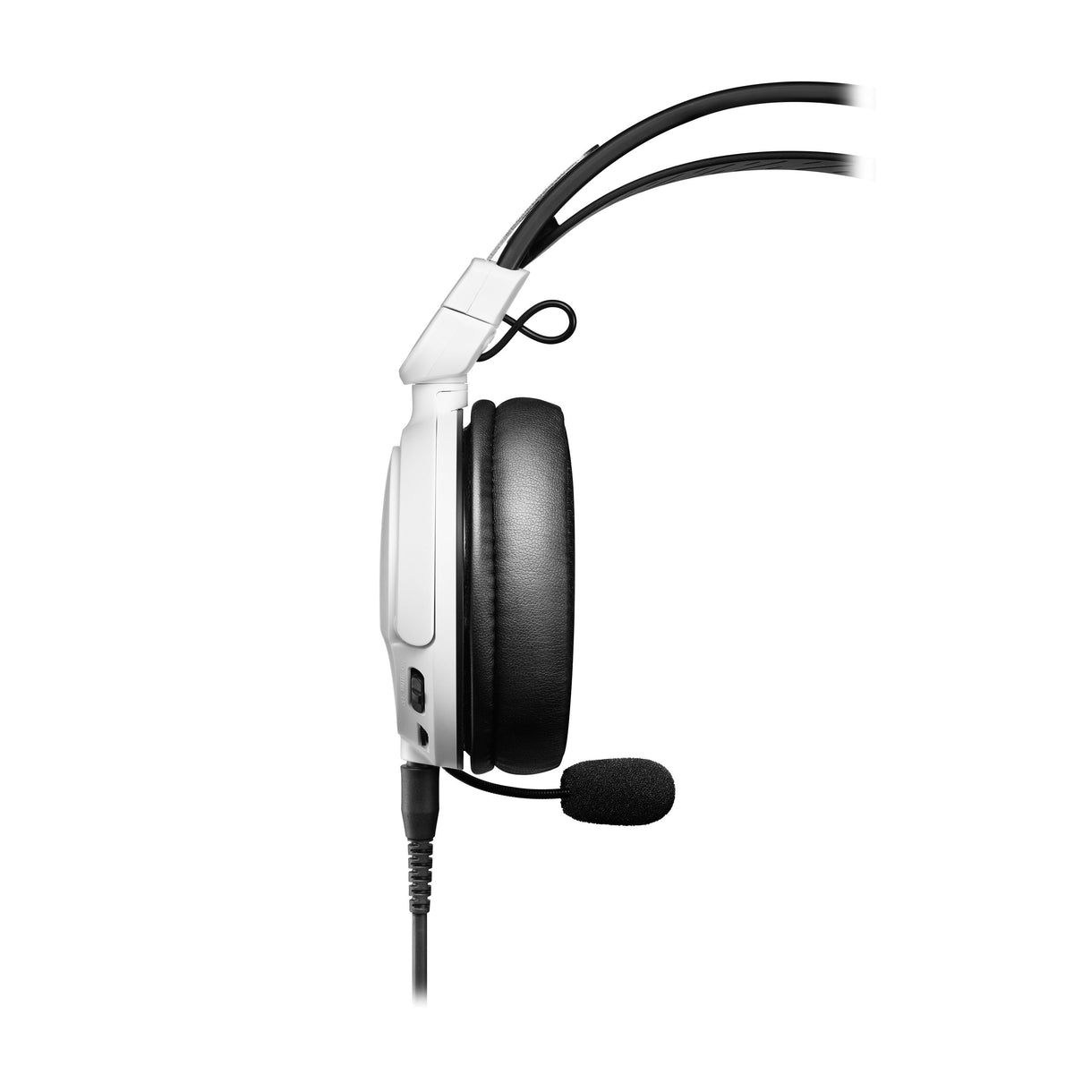 High-Fidelity Closed-Back Wired Gaming Headset in White