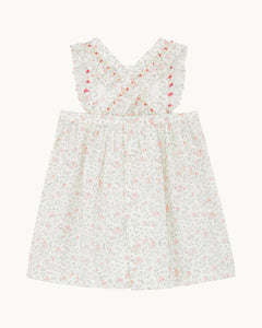 Cleo Athena Frill Tea Dress in Baby