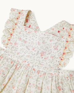Cleo Athena Frill Tea Dress in Baby