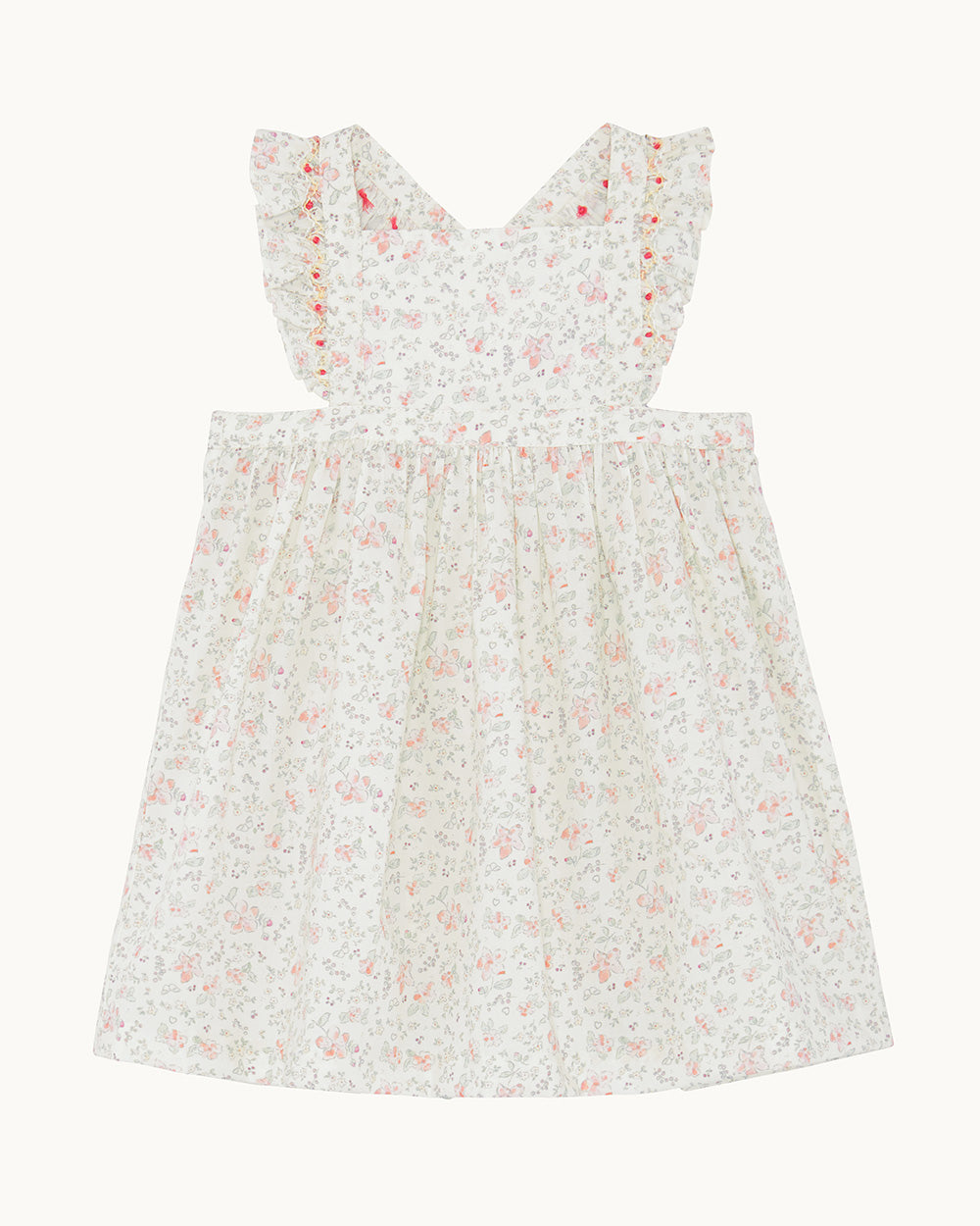 Cleo Athena Frill Tea Dress in Baby