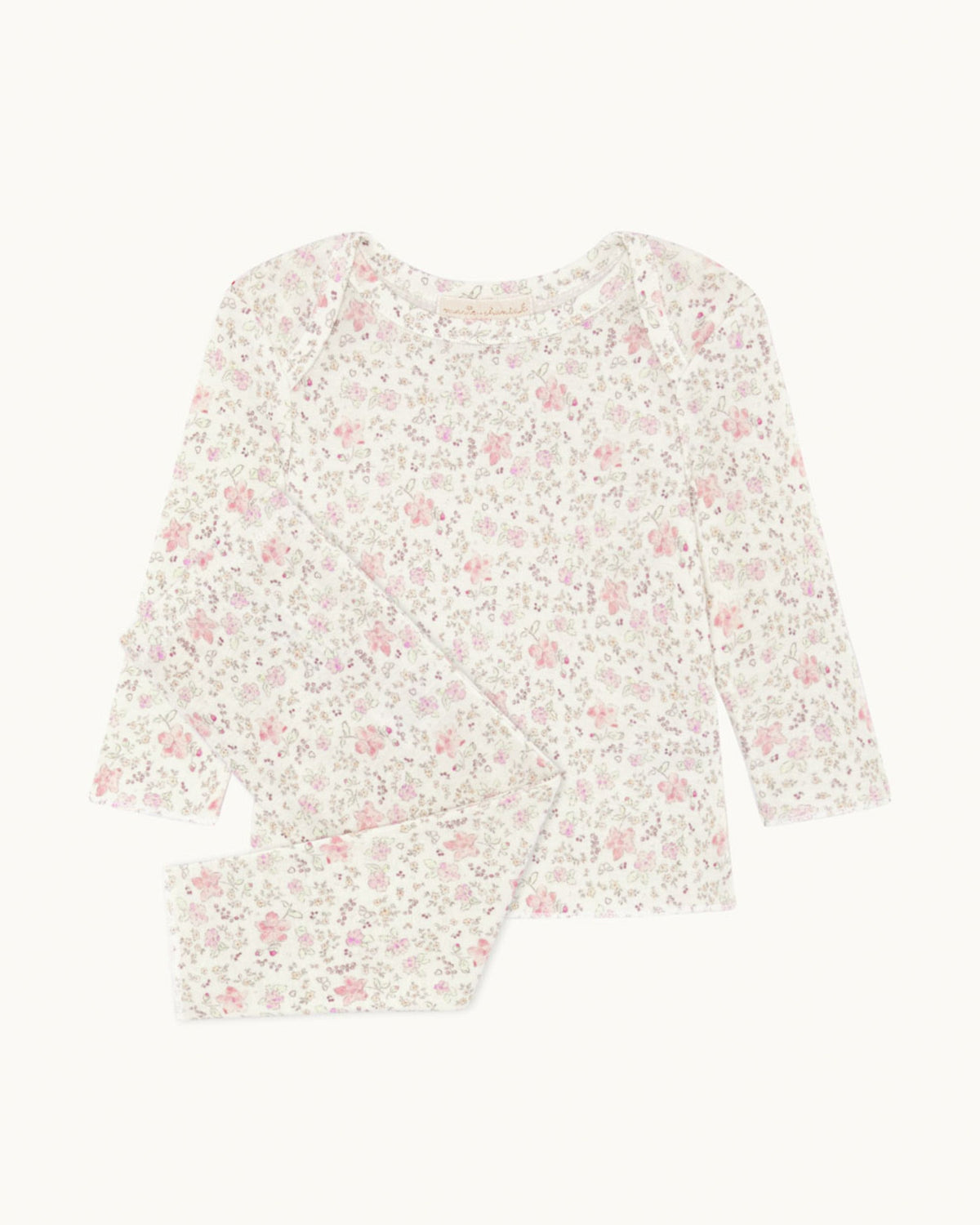 Aluna Athena Pink Ribbed Cotton 2-Piece Set