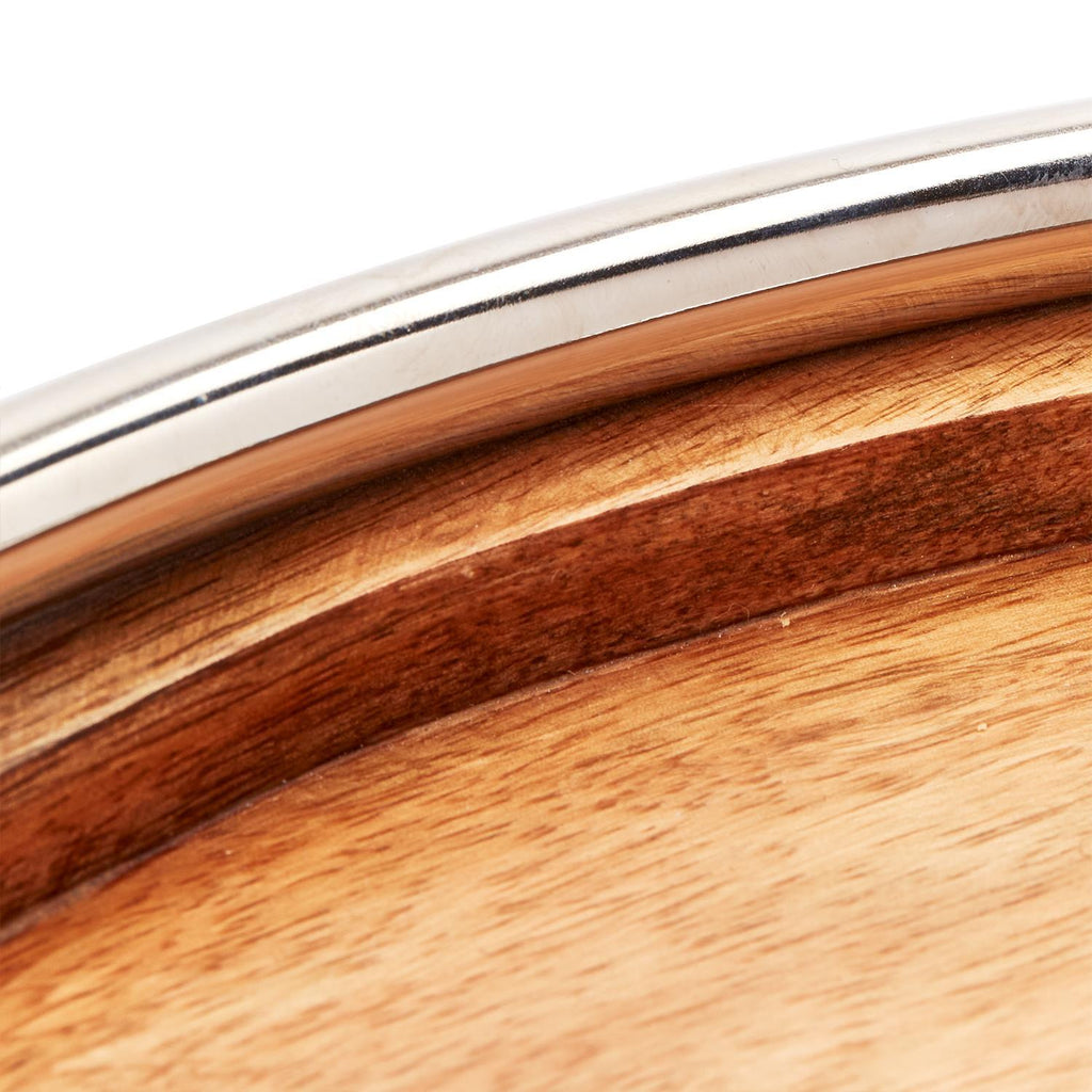 Decorative Serving Tray, Set of 2