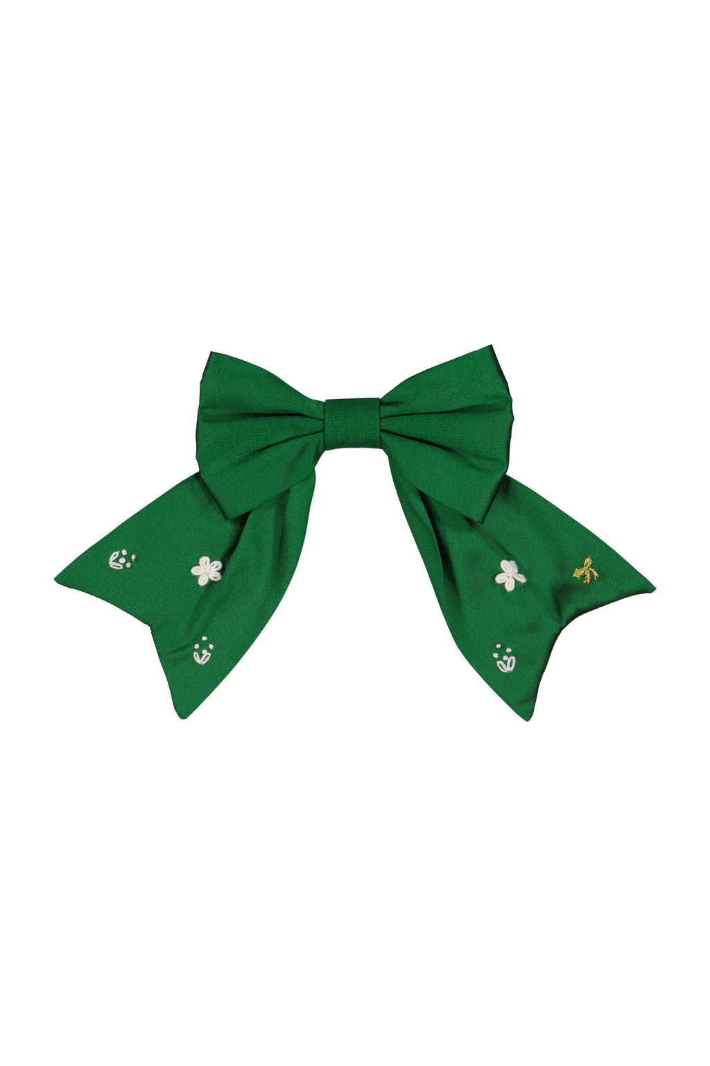 Aurelia Green Hair Bow