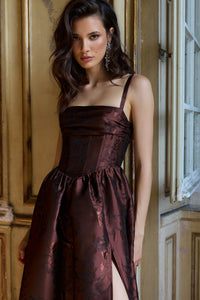 The Ava Dress in Andorra Baroque Floral