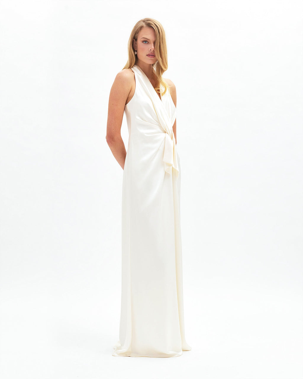 Ava Gown in Milk