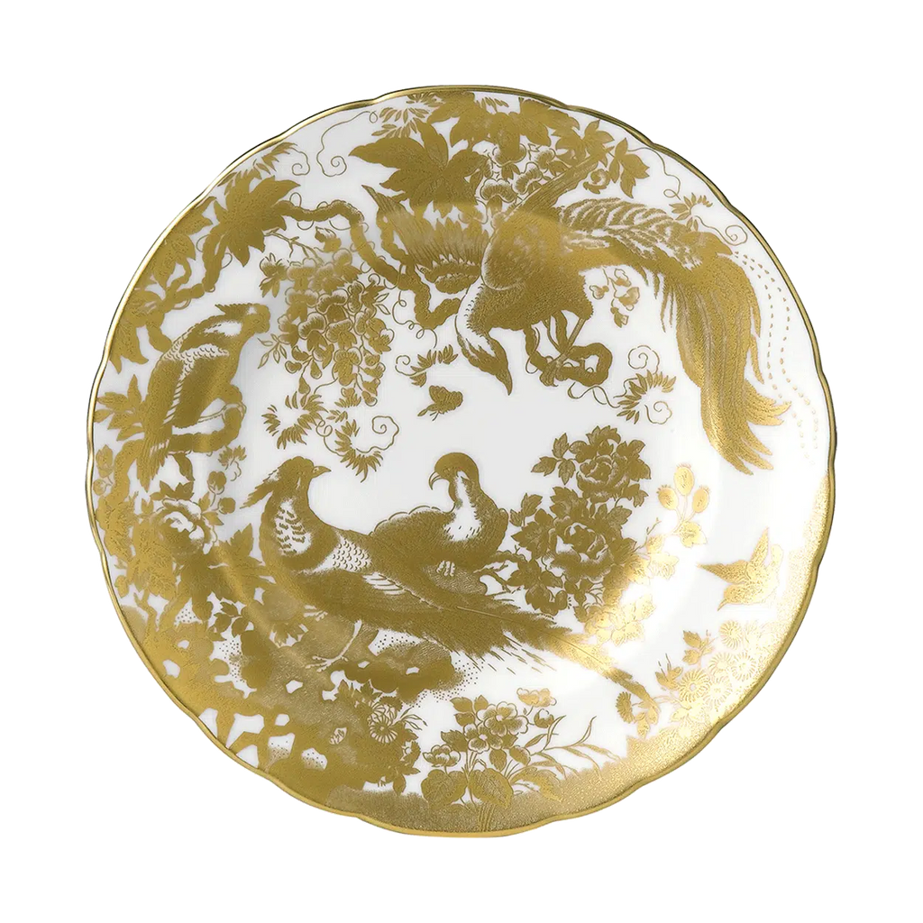 Aves Dinnerware in Gold