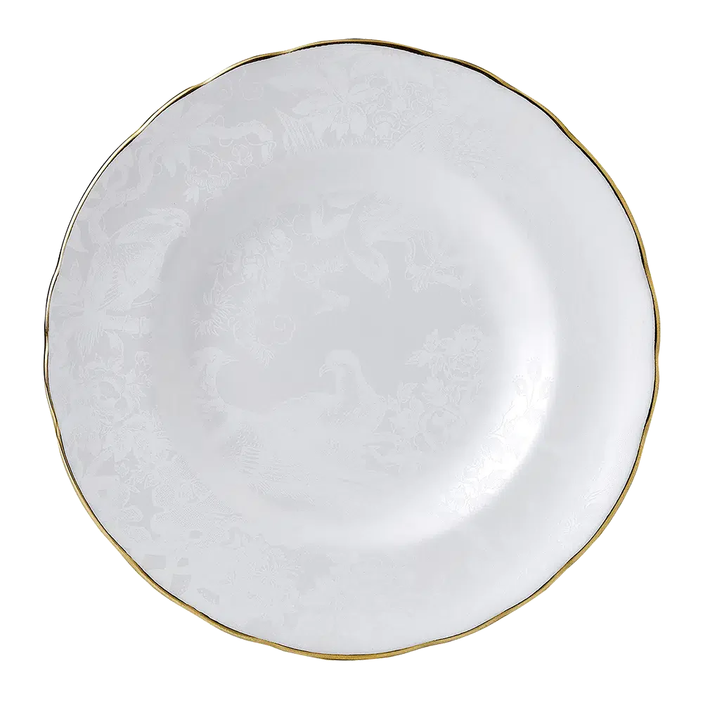Aves Dinnerware in Pearl