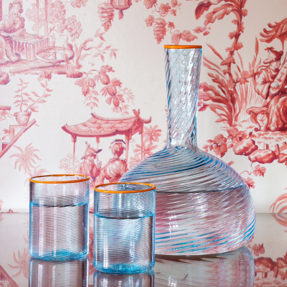 Fizzy Decanter in Blue
