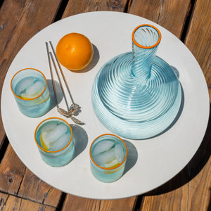 Fizzy Decanter in Blue