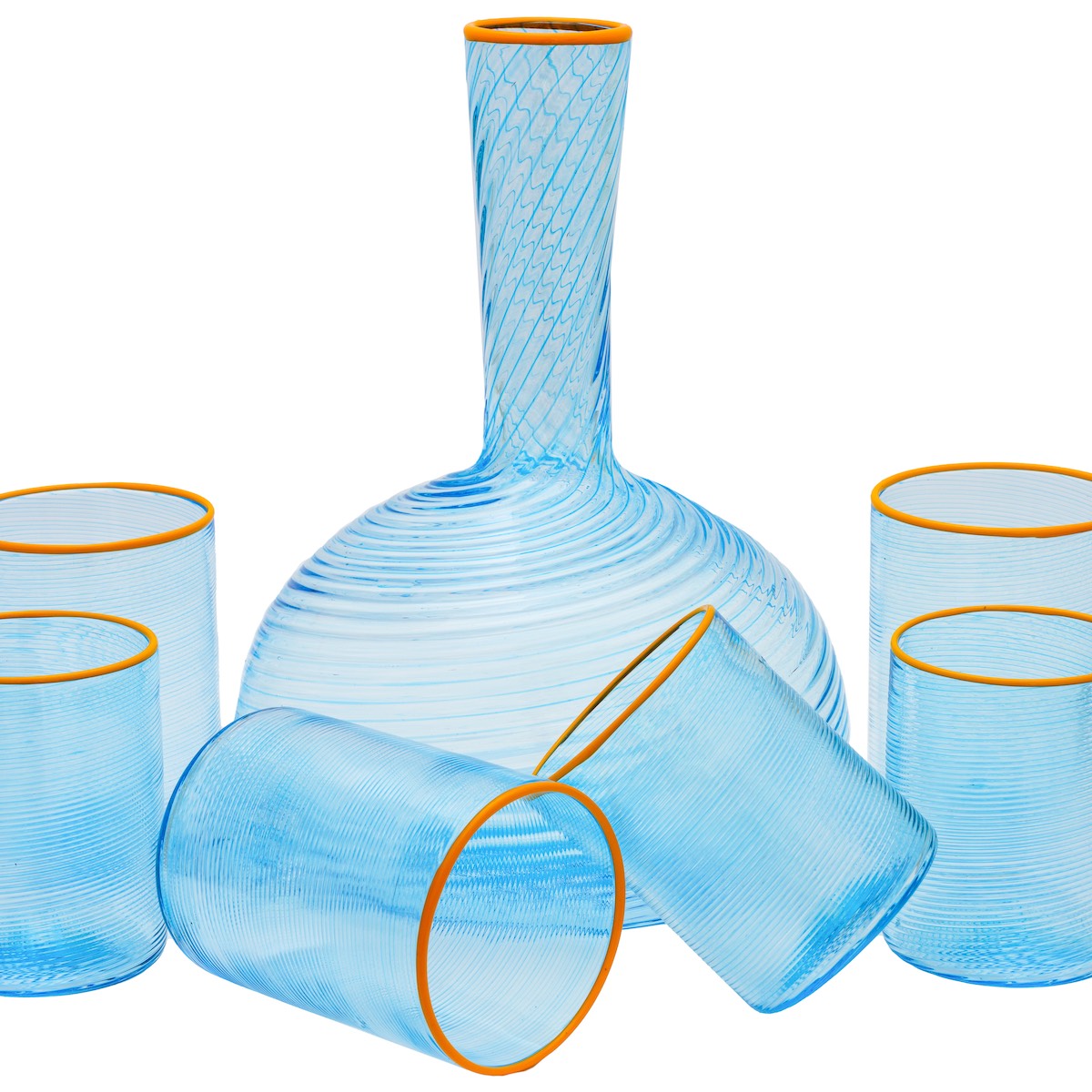 Fizzy Decanter in Blue